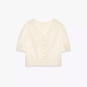 NWT Zara Romantic Blouse XS